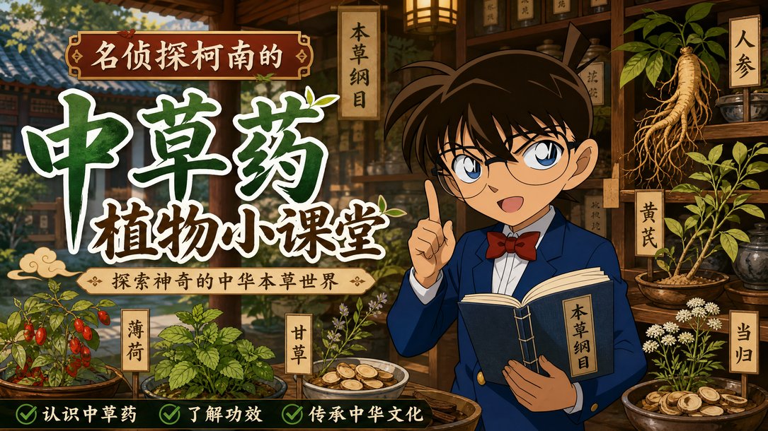 探花 中草药植物科普视频